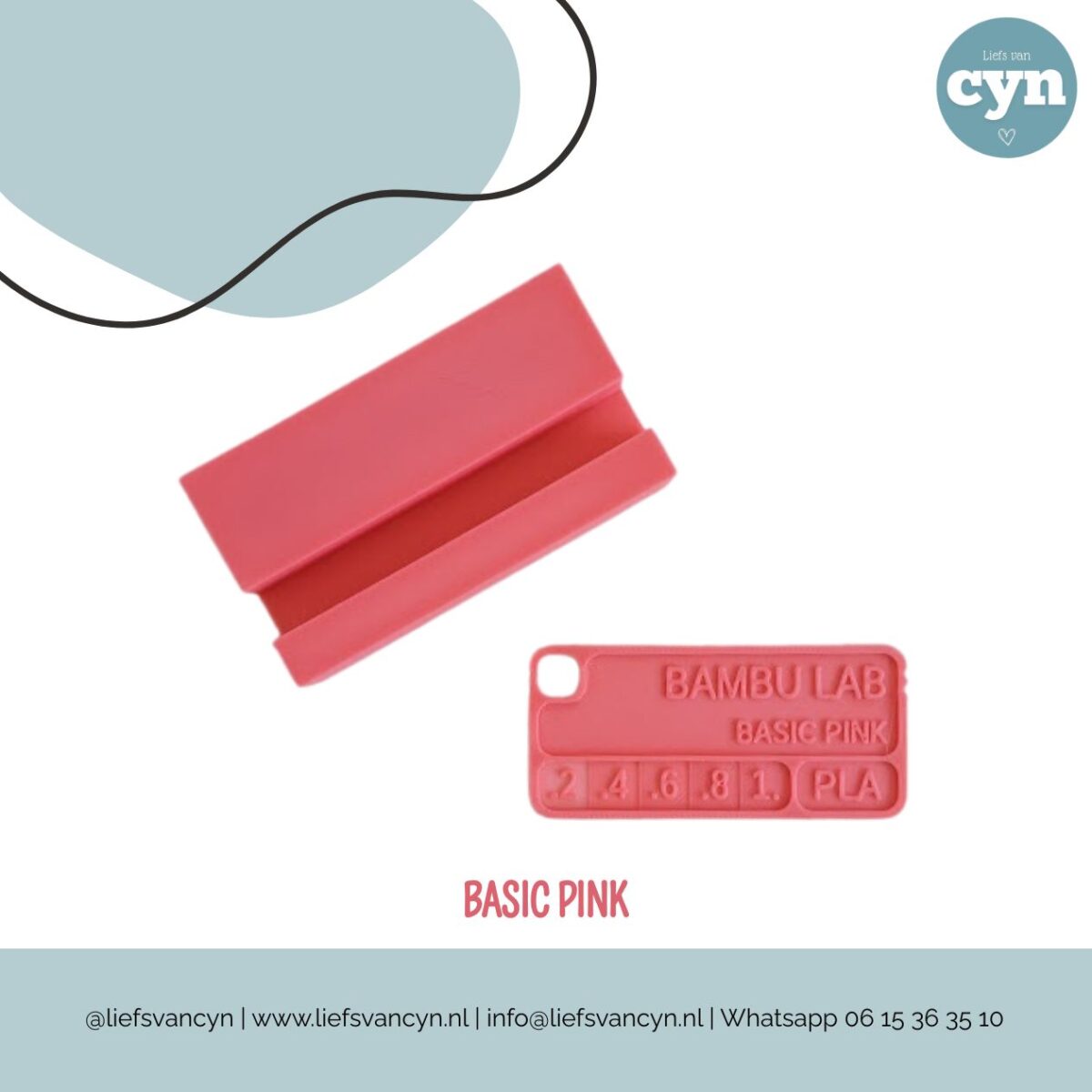 Houder Basic Pink