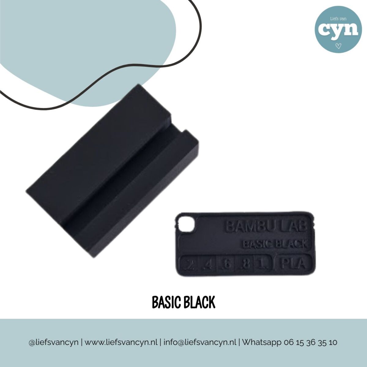 Houder Basic Black