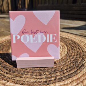 Houder Peach Pink