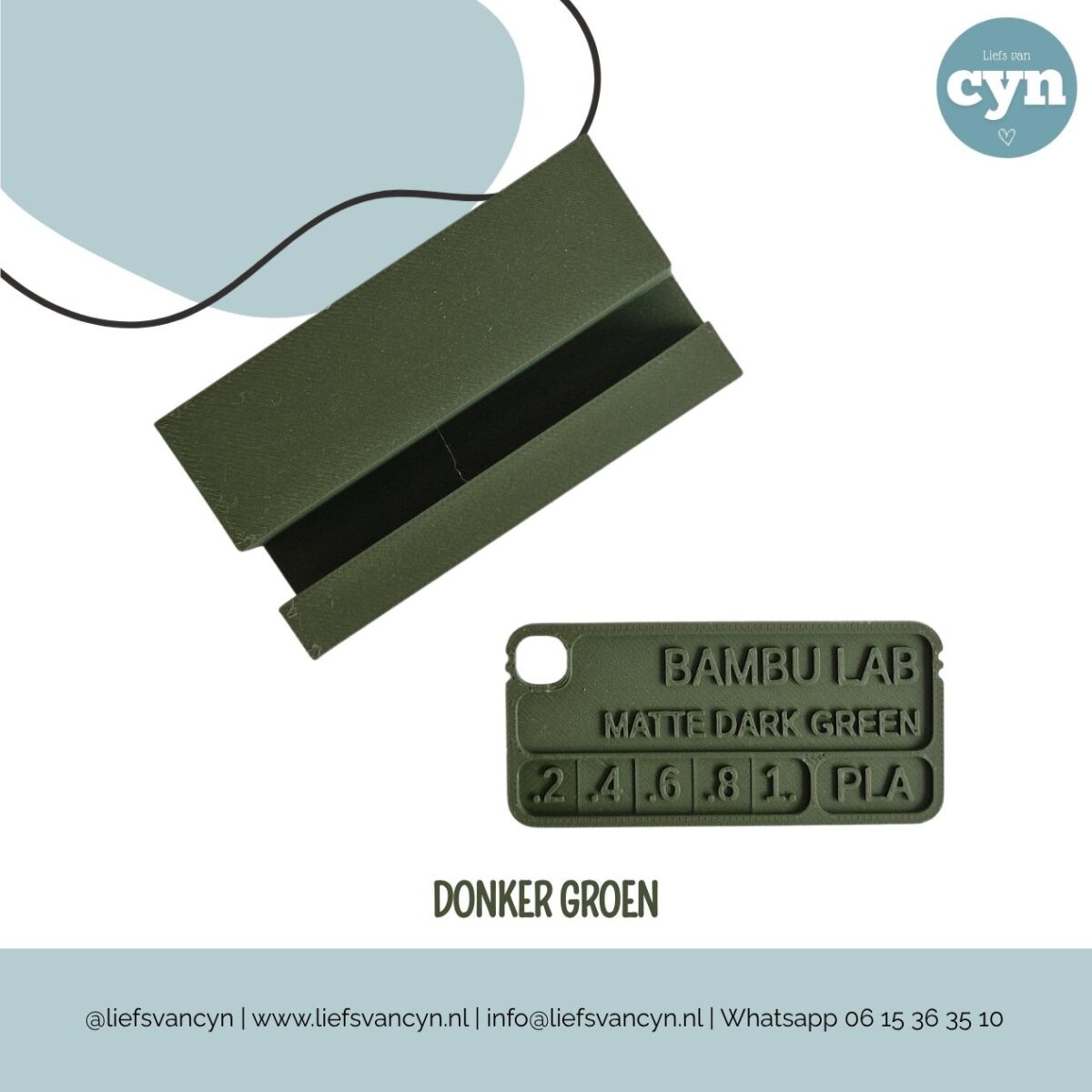 Houder Dark Green